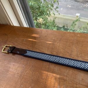 Vineyard Vines Navy Whale Belt